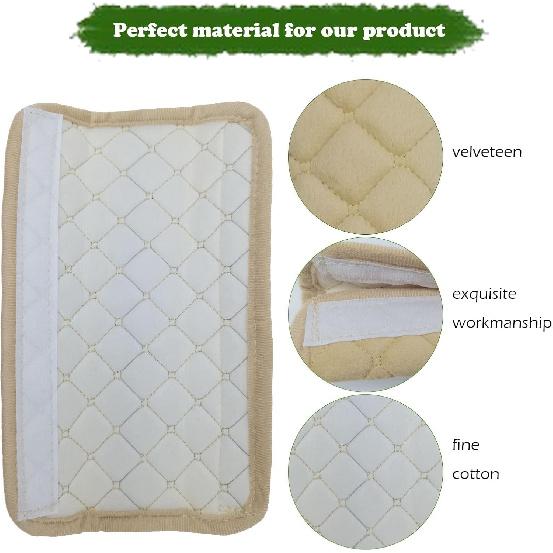 Seat Belt Cover Pad, 5 Pcs, Seatbelt Covers for Car Accessories-Beige