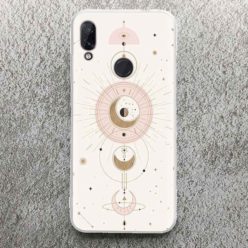 Чехол для телефона 'Тайна Луны Тотем Ведьмы' для Xiaomi Redmi 9 9A 9C 9T 10 10A 10C 12 12C 8 8A 7 7A 6 6A S2 K20 K40 Pro Мягкий Силикон C