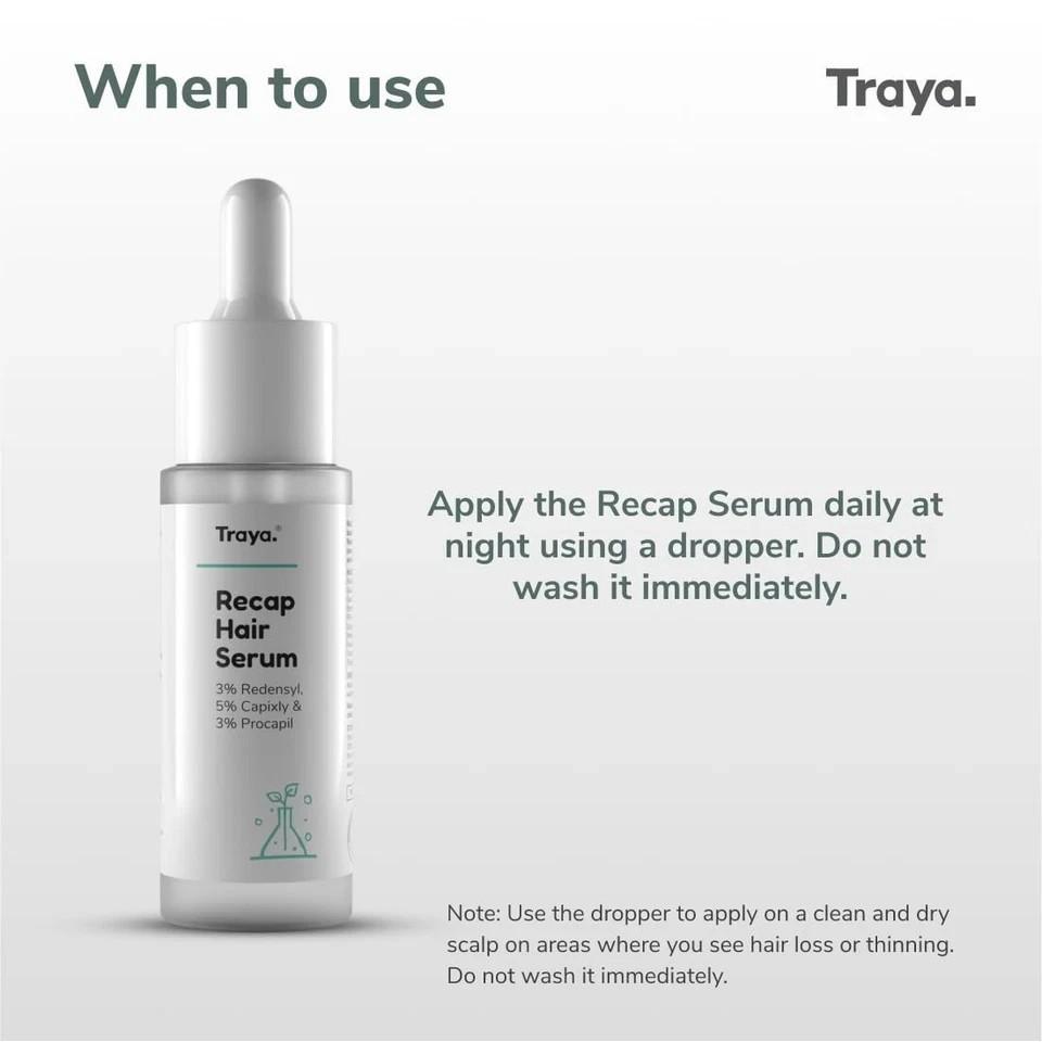 Traya Recap Hair Serum For All Hair Types 30ml