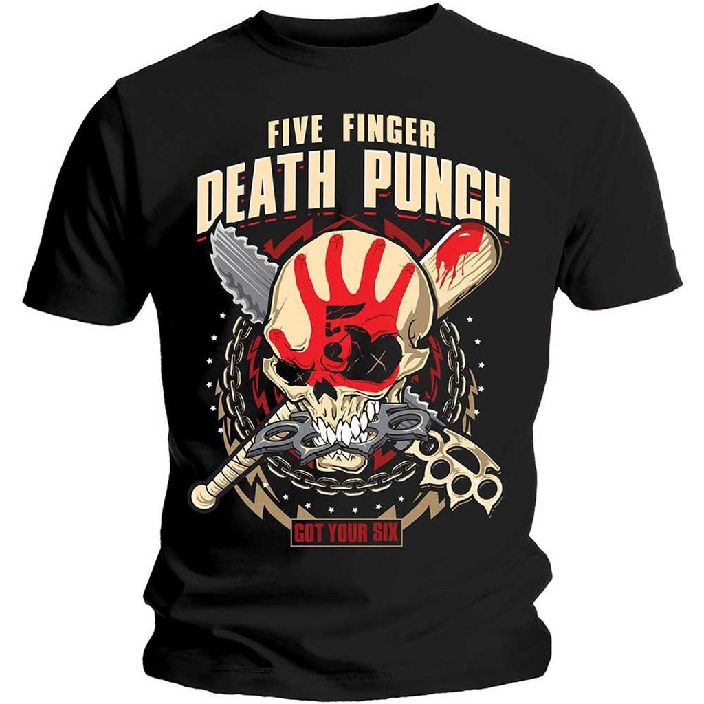 Five Finger Death Punch Got Your Six 2 Официальная футболка мужская унисекс