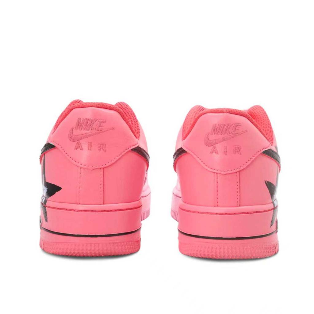 Nike Air Force 1 Dragon Mode PU Abrasion Resistant Support Height Increasing Low top Skateboard Shoes Unisex Magenta CW2288-111(TeamSSR-)
