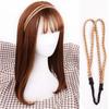 Wig Twist Headband 4 colors Headwear Wig Headband Double Braided Braided Hair Band Synthetic Wig