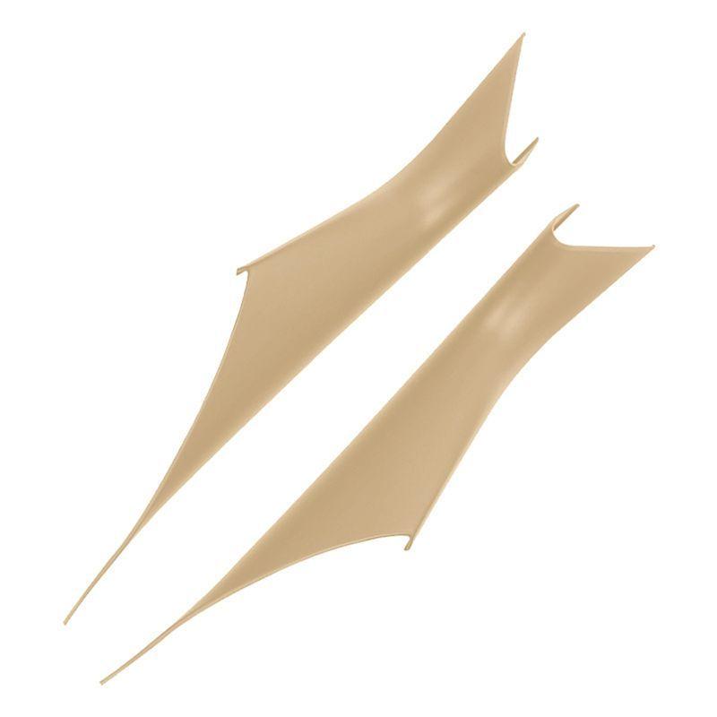 2Pcs Beige Door Pull Handle Door Handle Cover For BMW 5 Series 2018- 525I 528I Driver And Passenger Side