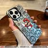 Мультяшный марио яблоко 16 pro чехол для мобильного телефона iPhone15 цвет серебристый 14promax матовый 13/14/12 XR