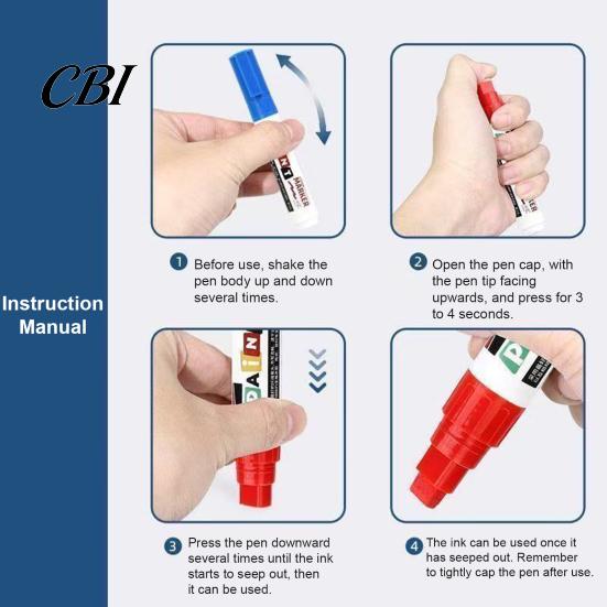 Steel And Stone Markers 12 Colors Flat Tip Paint Marker, Oil Based Broad Pen for Metal Tire Glass Ceramic Leather, Waterproof Quick Dry Touch