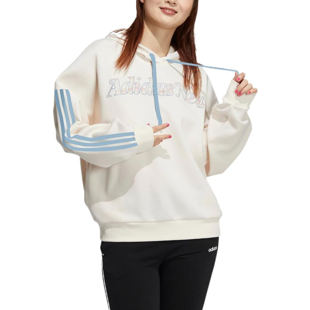 adidas Neo Ard Толстовка с вышивкой букв Женская толстовка Off-White HG1614