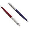 5Pcs/Kit Metal Ballpoint Pen Promotional Pens G2 Refill Blue Ink Automatic Ballpoint Pens Set for School Stationery Office Pen