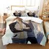 Комплект постельного белья Anime 19 Days Single Twin Full Queen King Size Bed Set Adult Kids Bedroom Duvet Cover Sets 3D Anime Bed Sheet Set