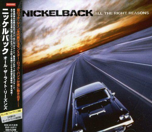 CD NICKELBACK All Right Reasons RRCY21252 ROAD RUNNER 2005 Япония Рок Б/у
