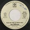 7-дюймовая пластинка CREEPIES  Teach Me How to Rockn Roll PYE71021 Pye Records 1975 США Рок Б/у