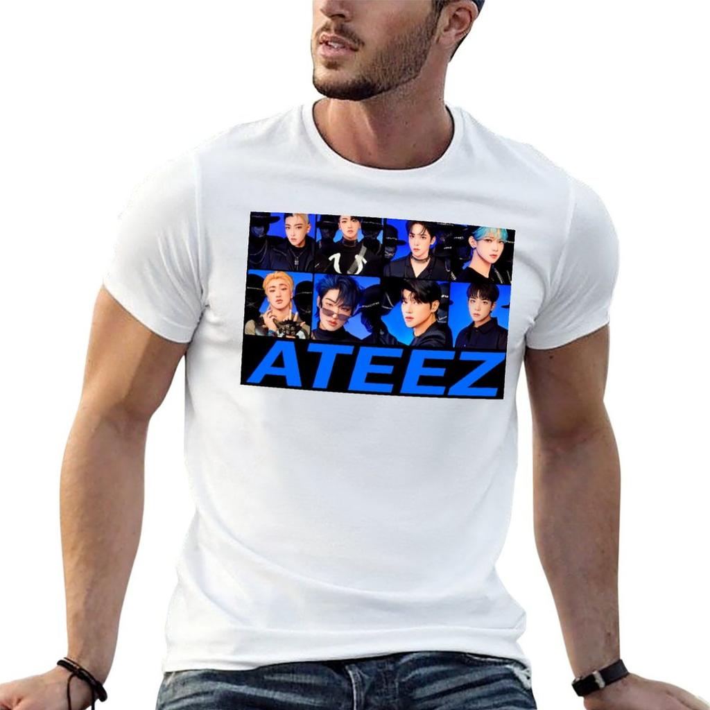 Ateez The World Moveunisext Group Tshirt Funny T Shirts Dark Humor Funny T Shirts Unisex Unisex T Shirt Designer Tshirt