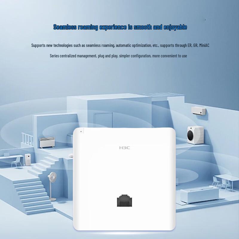 H3C MiniAX1500L WiFi 6 Dual-Band Panel Access Point