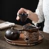 Печка для эфирных масел со свечой, комнатный аромадиффузор, подставка для чайной церемонии, ретро-предмет декора для офиса и дома в дзен-стиле