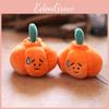 Mini Plush Pumpkin Keychain Super Soft Short Plush Toy Halloween Home Decor