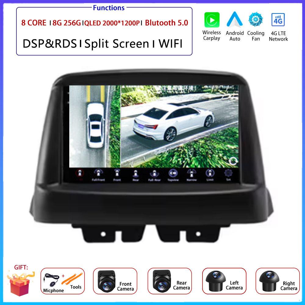 Для FIAT Doblo 2002 - 2017 Автомобильный Carplay Auto Android Радио Навигация GPS Мультимедийный Видеоплеер 5G WIFI