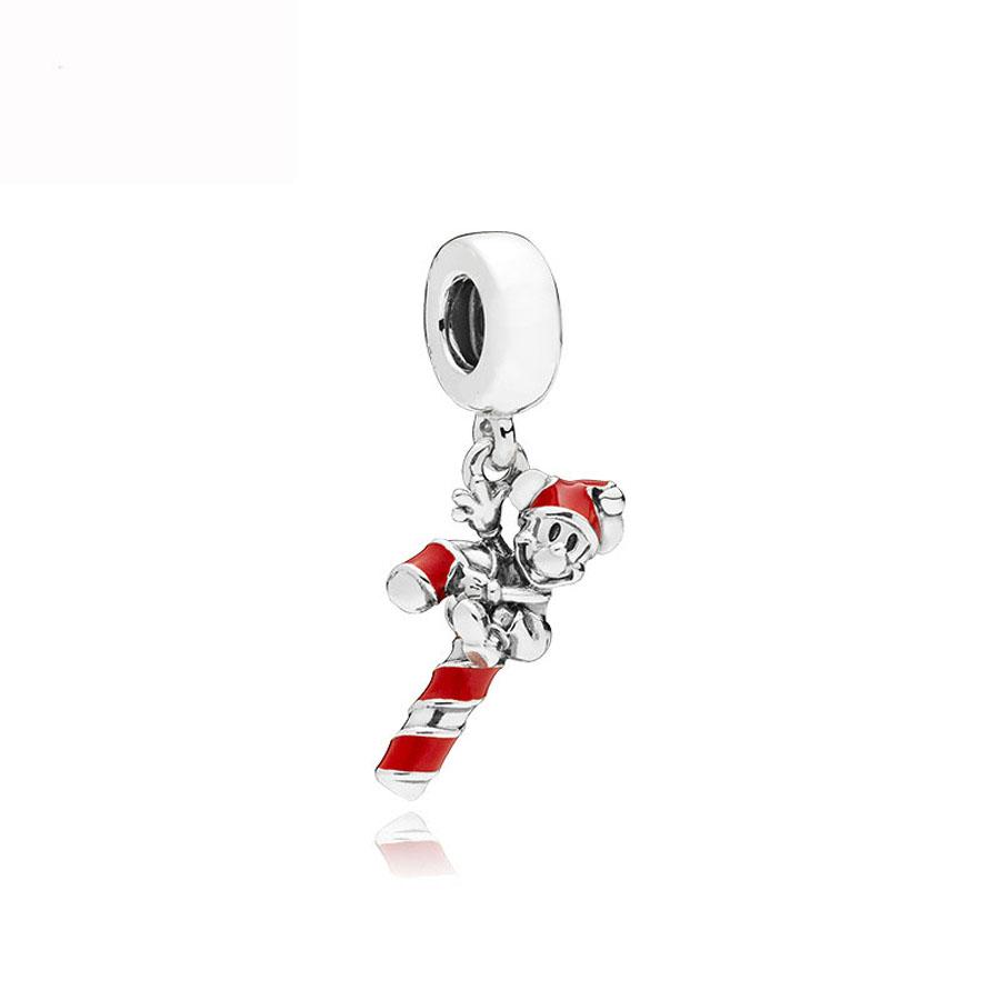 Brand New Cute Animal Mouse Bead Component Couple Pendant Bead Component, Ideal Designed For Authentic Original European Bracelet High Quality Fine