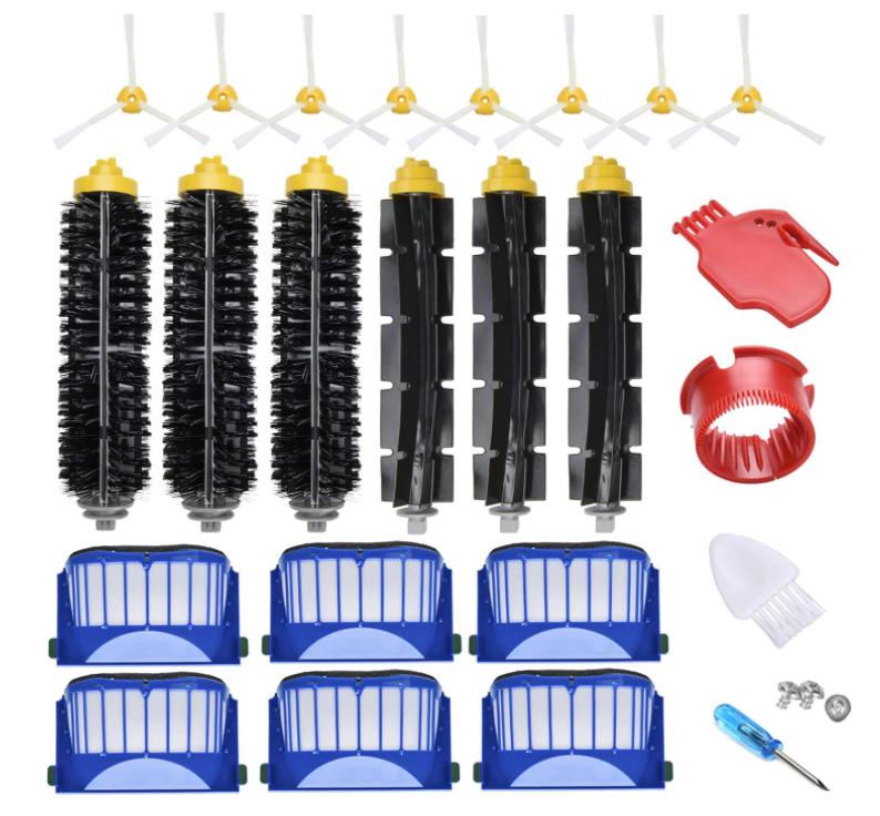 Vacuum Cleaner Accessories Compatible with iRobot Roomba 600 Series Filter - Set