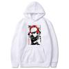 Японское Аниме Jujutsu Kaisen Модные Графические Худи Винтажные Оверсайз Худи с Капюшоном и Длинными Рукавами Мужская Женская Одежда