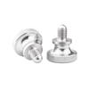 M3x6mm Knurled Thumb Screws, Thumb Screw Bolts, Knurled Thumb Screws, 304 Stainless Steel, Flat, Stepped, Pack of 10