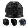 4pcs Trailer Hitch Ball Cover Waterproof Dustproof 50mm ID Black for Car Truck