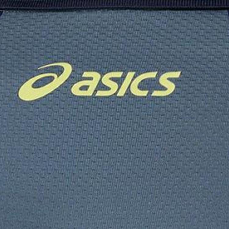 Asics Дышащая футболка-поло с коротким рукавом для тенниса Мужские топы 2041A390-020