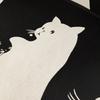 Мультяшная кошка, подушка для дивана, цельный чехол, фиксированный, нескользящий, новый, универсальный для четырех сезонов, подушка для сиденья дивана с прямым рядом