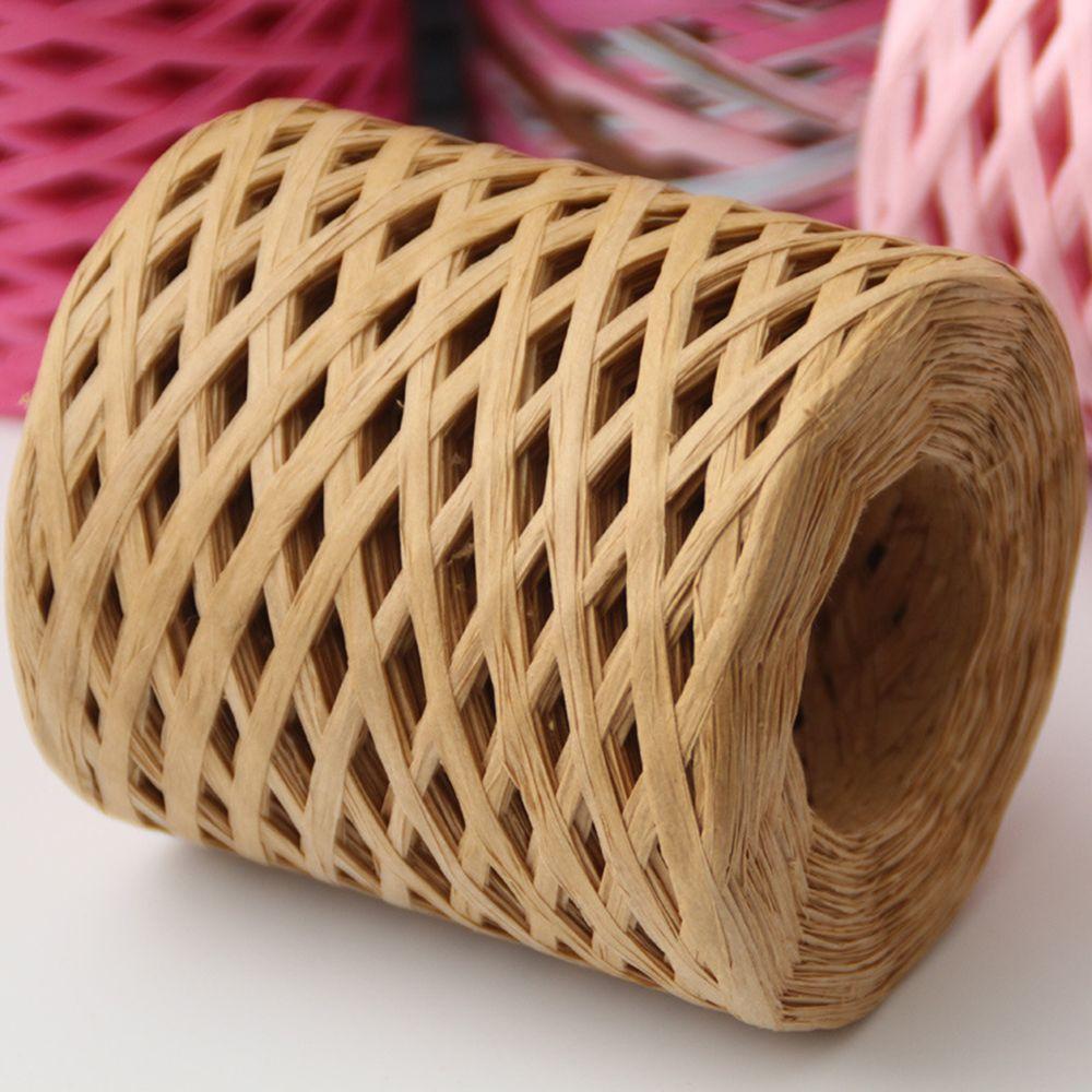 Friendly Used For Weaving Hats Lafite Packaging Tape Braided Rope Decorative Rope Manual