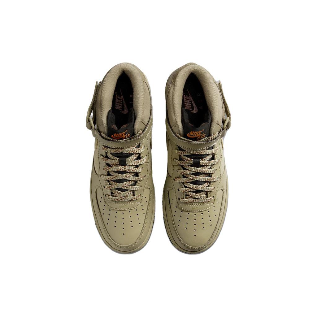 Nike Air Force 1 Mid 07 Neutral Olive Мужские кроссовки Зеленый Черный Темно-Красный FB8881-200
