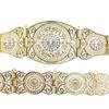 Gold Color Flower Belt for Women Metal Waist Body Chain Adjustable Length Ethnic Wedding Jewelry