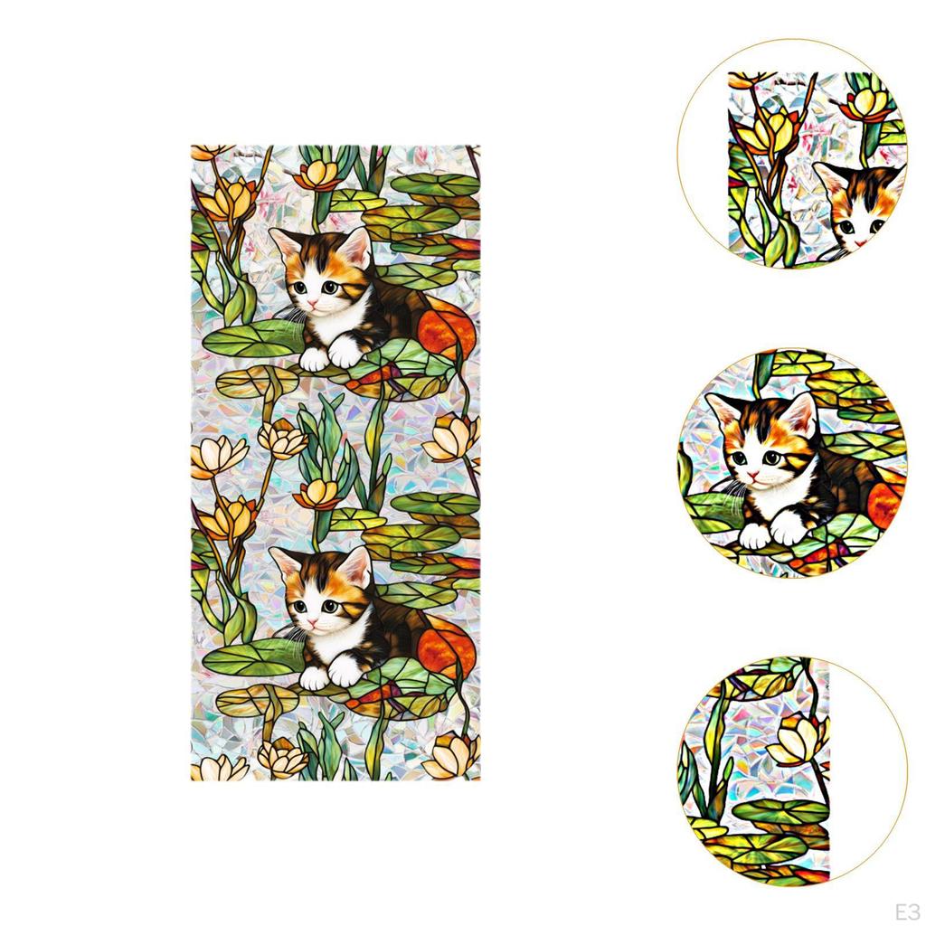 Glass Spotted Window Static Decorative Sponsors