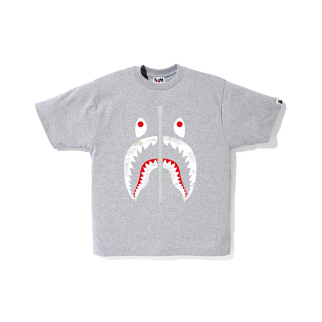 Футболка Bape с принтом Dot Camo Shark 1D80-110-026
