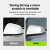 Heenvn 2Pcs Car Rear View Mirror Anti-colision Protector Strip For Tesla Model 3 Highland Model Y Juniper 2025 2026 ABS Carbon