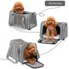 Pet Car Carrier Bag Foldable Portable Soft Side Backpack Dog Pet Carriers Dog Breathable Cat Bag For Small Dogs Cats Outgoing