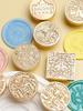 НаборCustom Frosted Copper Head Seal Set with Irregular Shape and Anime Pattern