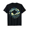 Stingray Unisexta Ray Starry Night Painting Art T Shirt Vintage Unisex Versatile Comfortable Streetwear Casual