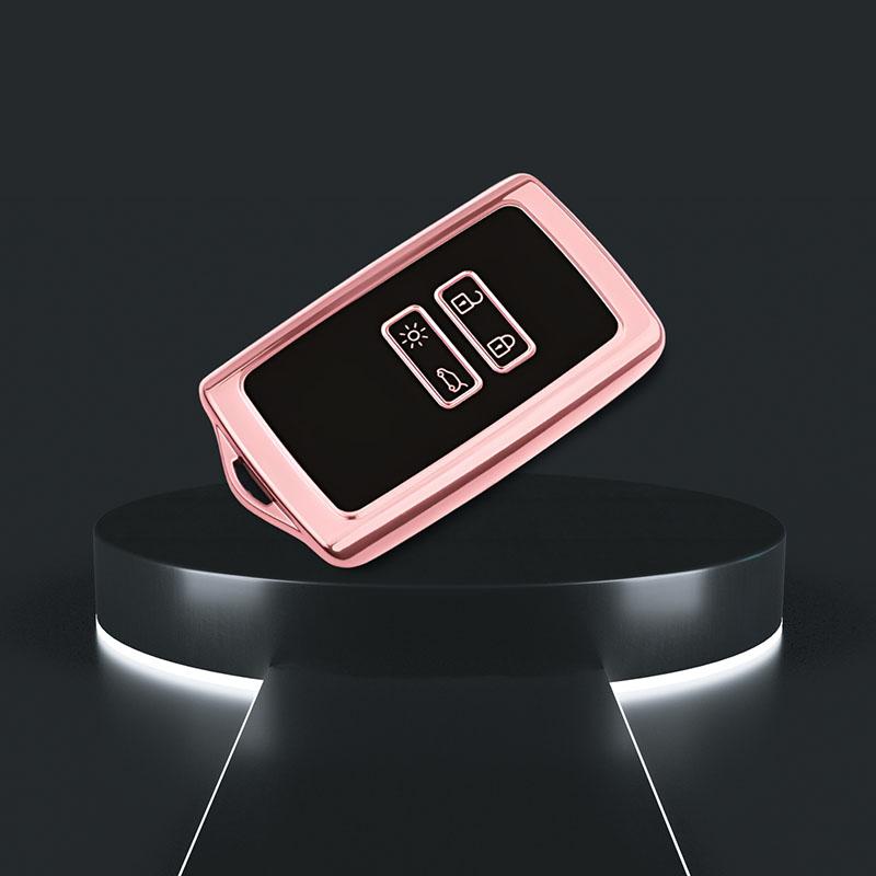 TPU Car Key Cover Case Shell Fob for Renault Captur Megane Talisman Espace Clio Zoe Koleos Scenic 4 Arkana Dacia Sandero Card