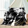 1pc  famous star blanket, all season lightweight home office outdoor nap multifunctional blanket