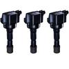 NGK Ignition Coils U5386 (Set of 3) for Daihatsu LA400K, Copen, LA600S, LA610S, Tanto, Etc., Genuine Part Number: 19500-B2051 49156