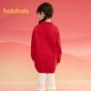 Весеннее вязаное платье с вышивкой для девочек Balabala