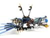 657pcs Shinobi Bule Lightning Dragon Battle Silver Helicopter Poseable Wings 79141 Building Block toys Compatible With Model