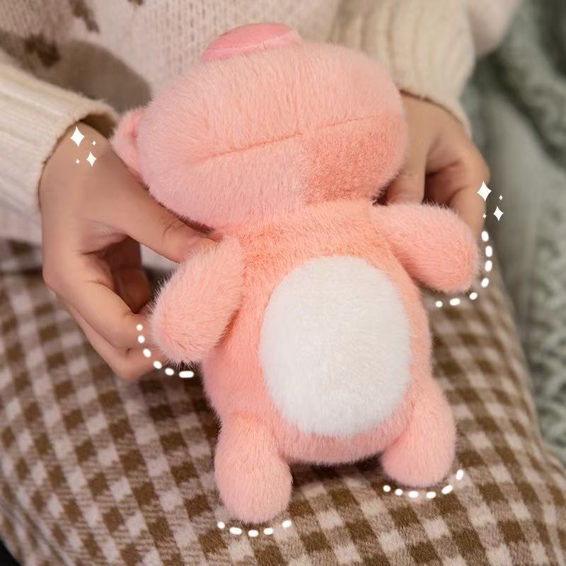 20cm Plush Toy Handmade Simulation Pig Fox Elephant Bear Doll Cartoon Anime Cute Pillow Cushion Home Decoration for Children