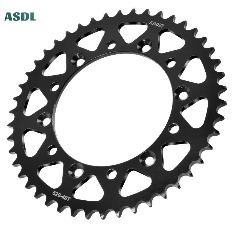 520 46T 16T Front & Rear Sprocket for Yamaha FZ6R FZ6 RY 2009 FZ-6R 2010-2017 XJ6 20S 2009-2015 XJ6 SP ABS Diversion 36C FZ1YCG