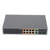 PoE-коммутатор, полный гигабит, RJ45, IEEE 802.3af, 8 портов SFP, 150 Вт, сетевое устройство, 100–240 В, EU-вилка