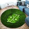 Hannover 96 Round Area Rug,Carpet Rug for Living Room Bedroom Sofa Playroom Decor,Non-slip Floor Mat