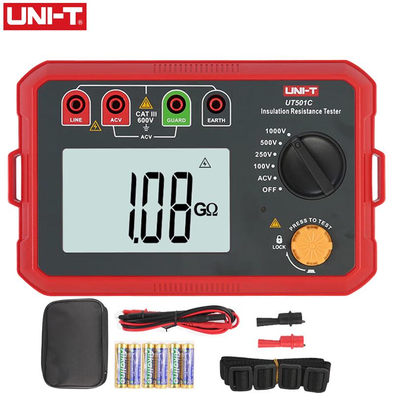 Цифровой мегаомметр UNI-T UT501C (Китайская версия)