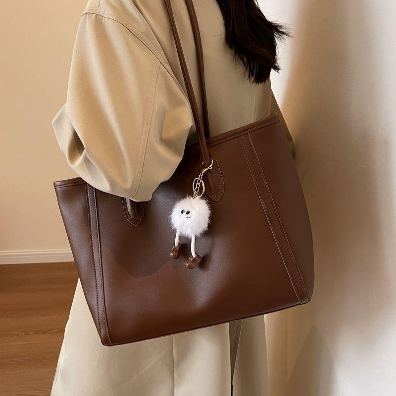 Женская универсальная сумка-тоут большой вместимости - Весенне-летняя сумка через плечо 2025 года для работы и поездок