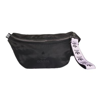Оригинальная нейлоновая поясная сумка Regular Унисекс Черный Adidas FL9623