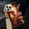 Чехол для телефона O-P-M-One-Punch-Man Для iPhone 17 Air 16 15 14 13 12 11 Pro Max Белый Серебристый Жесткий Чехол