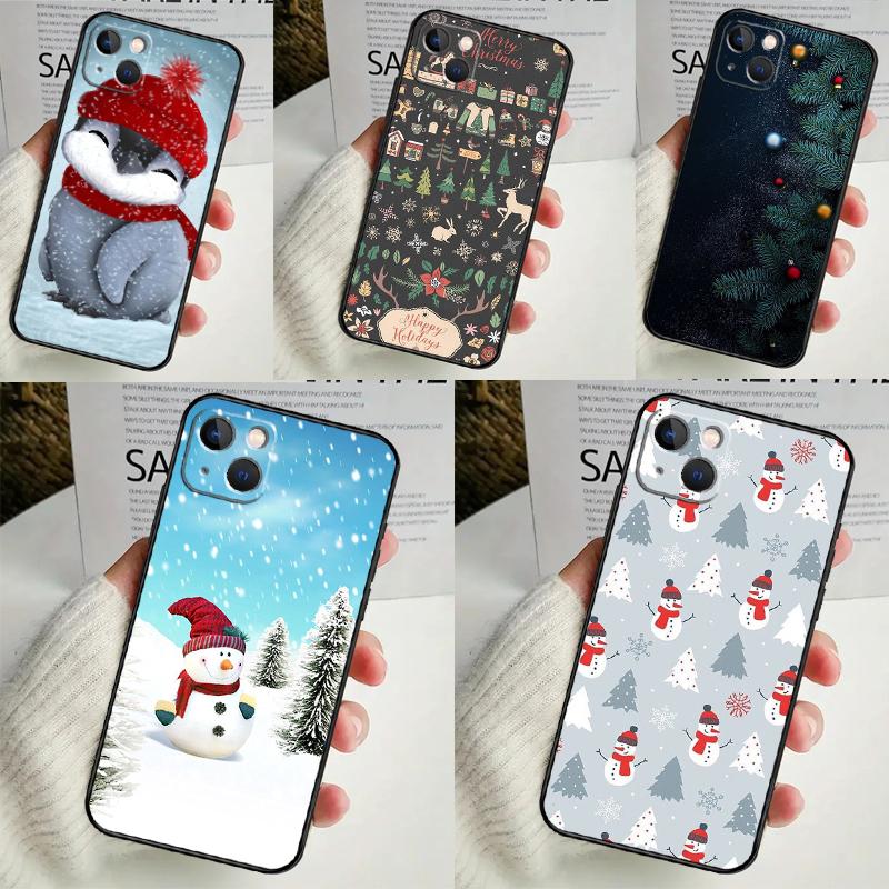 Merry Christmas Case For Oppo A80 A60 A40 A6 A5 Pro A15 A16 A17 A57 A94 A74 A54 A76 A96 A18 A38 A58 A78 A98