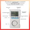 ABNR Digital Temperature Tester Temperature Monitoring Tester Temperature Monitor High Accuracy US Plug